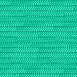A close-up view of teal-colored fabric with a knitted pattern reveals tightly interwoven loops, akin to high-strength cord. The texture is consistent and seamless, while the rich and vibrant teal hue stands out prominently, reminiscent of Seafoam 550 Paracord - High Strength Outdoor Cord - Made in USA from Insanely Paracord used in emergency and survival situations.