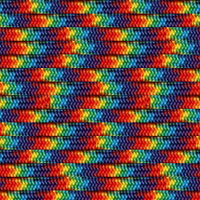 Tie-Dye 550 Paracord - Made in USA, Over 125 Color Options