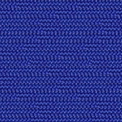 The image shows a close-up of a blue knitted fabric, reminiscent of Insanely Paracord's Electric Blue 550 Paracord - Made in USA - High Strength & Versatile. The texture features interlocking yarn loops, creating a pattern of horizontal and vertical lines. The fabric appears to be tightly knit, giving it a smooth and uniform appearance.