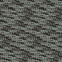 A textured pattern with alternating stripes of dark and light gray in a woven design. Reminiscent of Insanely Paracord’s Titanium 550 Paracord - High-Strength, Made in USA, its small grainy appearance and repetitive horizontal lines create a detailed, intricate fabric-like surface ideal for emergency preparedness gear.