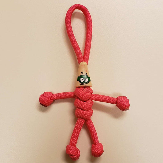 Patrick Star Paracord Pal Keychain