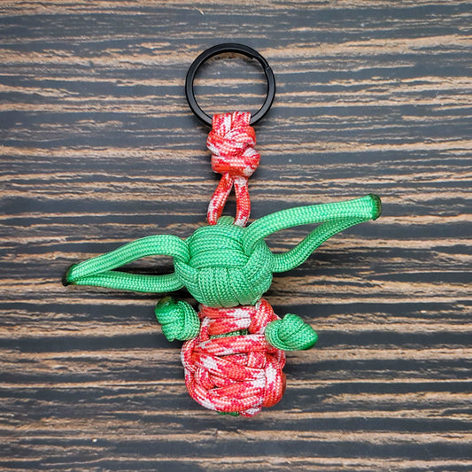 Green Alien Baby Key Fob (Valentine Special)