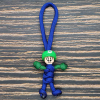Green Plumber Video Game Character
