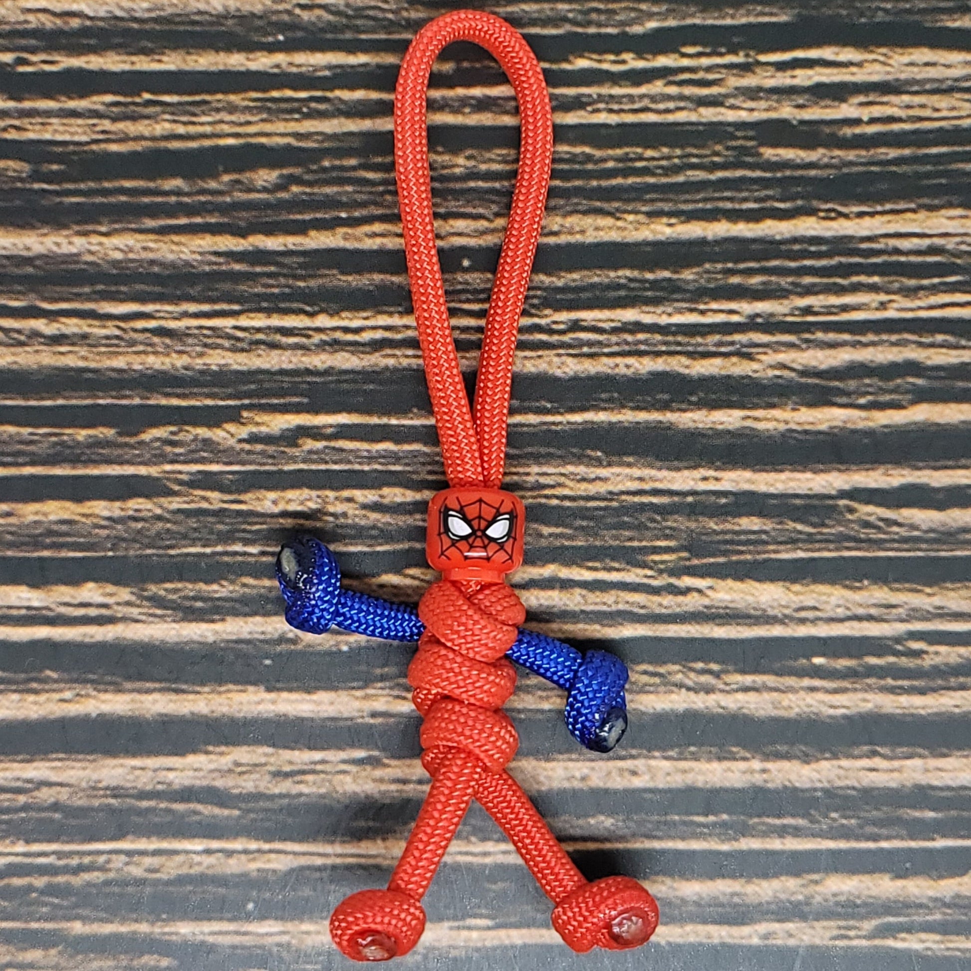 Spider Super Hero Paracord Pal Keychain