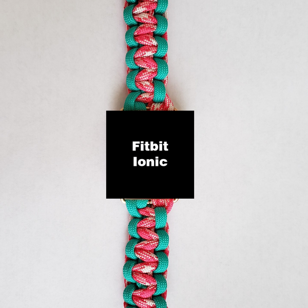 Colorful Paracord Watch Band for Fitbit Ionic - Durable, Stylish, and Customizable